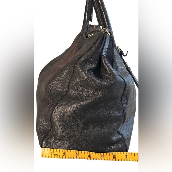 Gianni Chiarini Blk. Italian Leather handbag / crossbody bag. - Picture 6 of 16